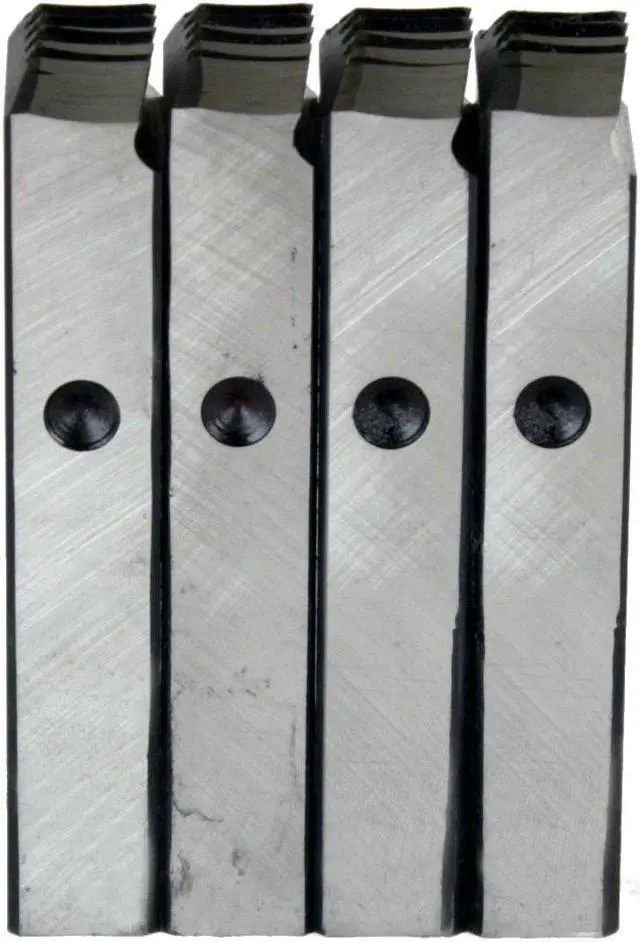Alt view image 4 of 5 - Steel Dragon Tools® 26192 HSS 2-1/2in. to 4in. Pipe Dies compatible with RIDGID® 1224 for 714 Die Head