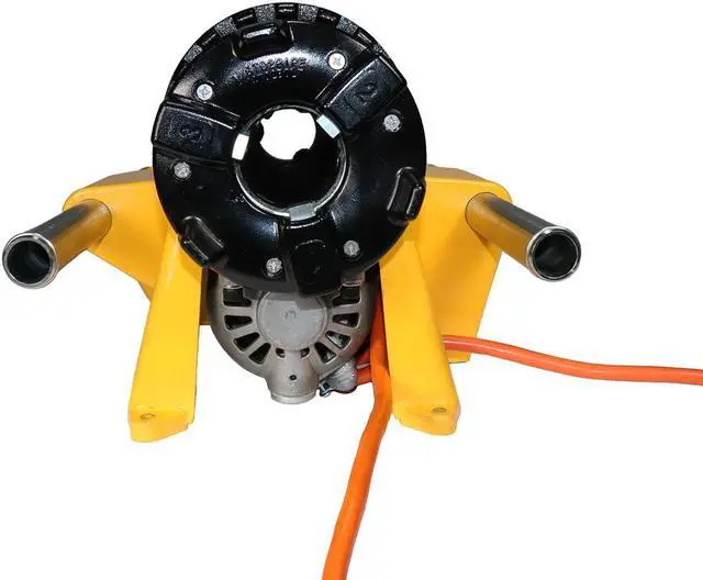 Alt view image 5 of 7 - Steel Dragon Tools® 300 Power Drive and 1206 Stand for Roll Grooving or Pipe Threading 41855 42360
