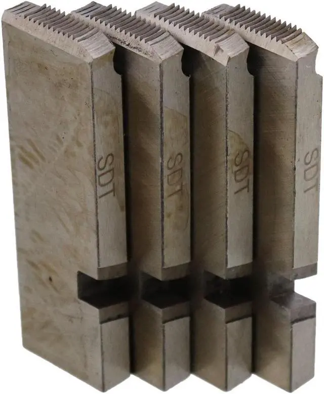 Alt view image 4 of 5 - Steel Dragon Tools® 47740 1/4"- 3/8" Alloy RH NPT Universal Pipe Dies fits RIDGID® 811A 815A Die Heads