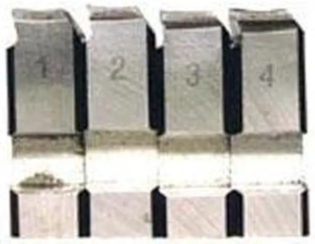 Alt view image 4 of 4 - Steel Dragon Tools® 37895 2in. 12R HSS RH Pipe Dies compatible with RIDGID® 12R 11R Die Head 37415 Ratchet Threader