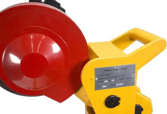 Alt view image 6 of 7 - Steel Dragon Tools® 50767 Model 258 Power Pipe Cutter, Pipe Cutting Machine for 2-1/2-Inches to 8-Inch Schedule 10/40 Steel Pipe