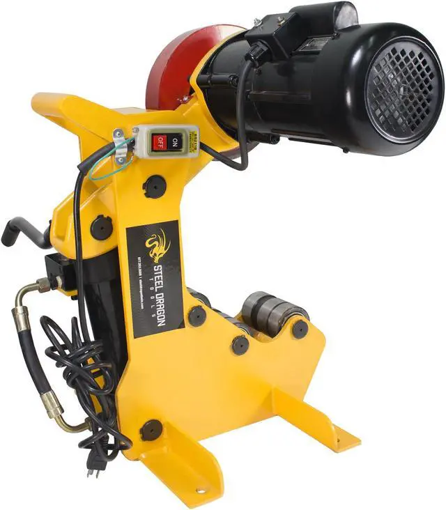Alt view image 7 of 7 - Steel Dragon Tools® 50767 Model 258 Power Pipe Cutter, Pipe Cutting Machine for 2-1/2-Inches to 8-Inch Schedule 10/40 Steel Pipe