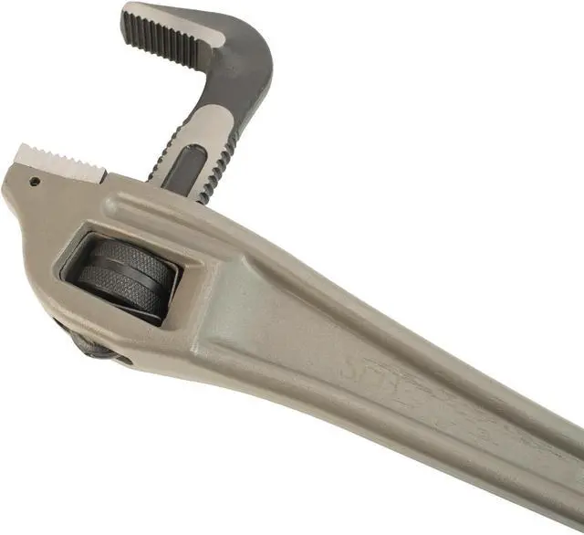 Alt view image 3 of 5 - Steel Dragon Tools® 24" Aluminum Offset Pipe Wrench 31130 Model 24, 4" Capacity