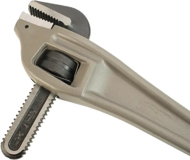 Alt view image 4 of 5 - Steel Dragon Tools® 24" Aluminum Offset Pipe Wrench 31130 Model 24, 4" Capacity