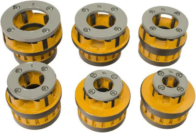 Alt view image 7 of 7 - Steel Dragon Tools® 12-R 1/2in. - 2in. Manual Ratchet Threader Set compatible with RIDGID® 700 41935 12R 36475