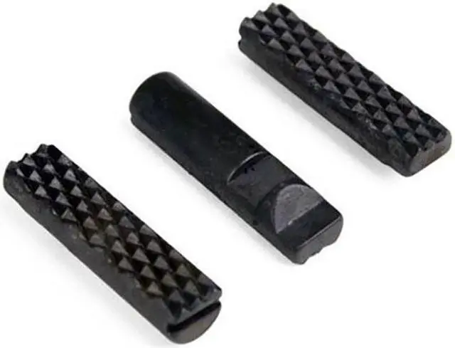 Alt view image 3 of 4 - Steel Dragon Tools® 26242 Chuck Jaw Insert Set w/ Springs compatible with RIDGID® 1224 Pipe Threading Machine Model Year Prior to June 2021