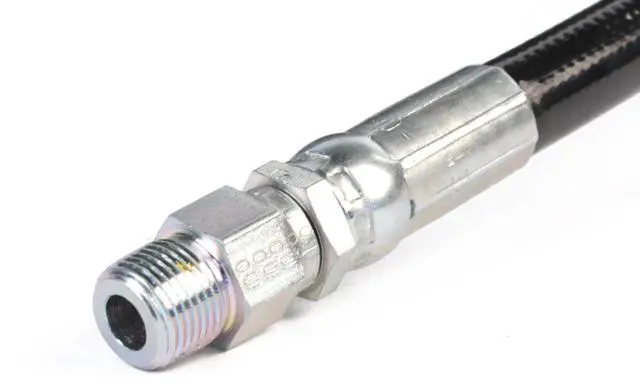 Alt view image 2 of 6 - Schieffer 3/8in. x 100ft. 4000 PSI Thermoplastic Sewer Jetter Hose & 4.5 Orifice Button Nose Nozzle