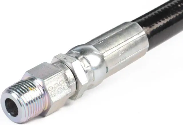 Alt view image 2 of 6 - Schieffer 3/8in. x 100ft. 4000 PSI Thermoplastic Sewer Jetter Hose & 12.0 Orifice Button Nose Nozzle