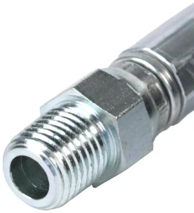 Alt view image 2 of 6 - Schieffer 1/4in. x 200ft. 4400 PSI Thermoplastic Sewer Jetter Hose & 5.5 Orifice Button Nose Nozzle