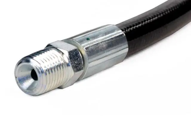 Alt view image 3 of 6 - Schieffer 1/4in. x 200ft. 4400 PSI Thermoplastic Sewer Jetter Hose & 5.5 Orifice Button Nose Nozzle