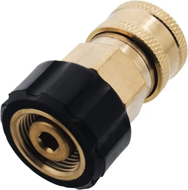 Alt view image 5 of 7 - Scheiffer Sewer Jetting Kit - Foot Control Valve Hose Reel 1/8" x 200' Sewer Jetting Hose Button Nose and Rotating Nozzles