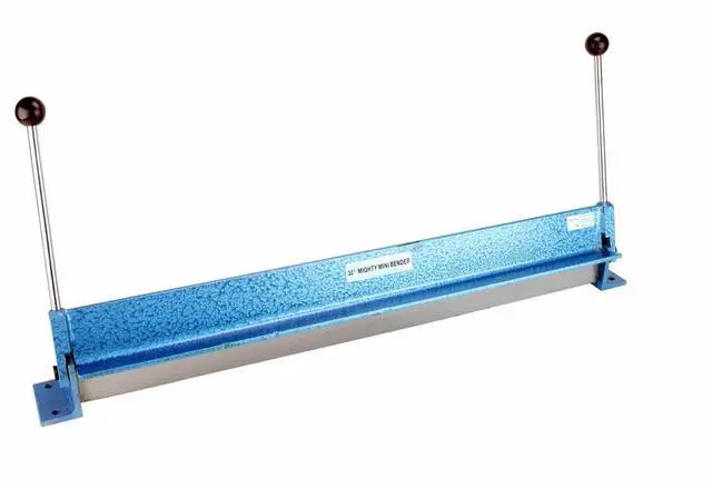 Alt view image 2 of 7 - Erie Tools 30" Portable Bench Top Sheet Metal Hand Brake 16 Gauge Bender Up to 90 Degree Bends Heavy Duty