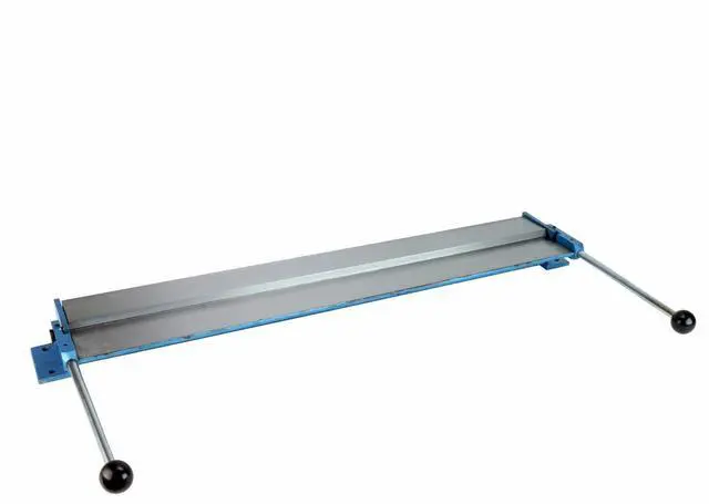 Alt view image 3 of 7 - Erie Tools 30" Portable Bench Top Sheet Metal Hand Brake 16 Gauge Bender Up to 90 Degree Bends Heavy Duty
