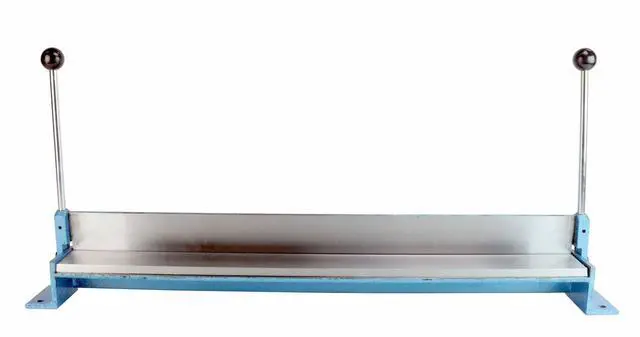 Alt view image 6 of 7 - Erie Tools 30" Portable Bench Top Sheet Metal Hand Brake 16 Gauge Bender Up to 90 Degree Bends Heavy Duty