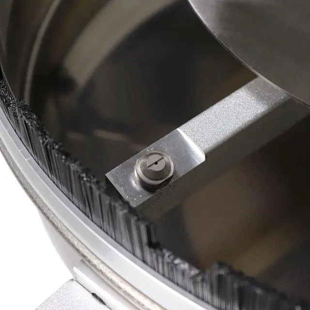 Alt view image 6 of 6 - Erie Tools 15 Stainless Steel Reversible Flipping Surface Cleaner W/ Rotating Detachable Wheels