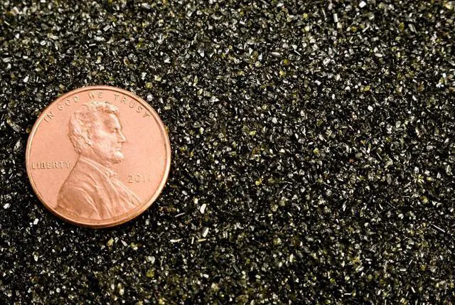 Alt view image 2 of 4 - BLACK BEAUTY® Abrasive Blast Media Fine Abrasive 20/40 Mesh Size for use in Sandblast Cabinet - 80 LBS