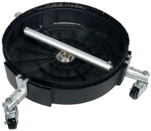 Alt view image 3 of 7 - Erie Tools 15 Plastic Reversible Flipping Surface Cleaner W/ Rotating Detachable Wheels