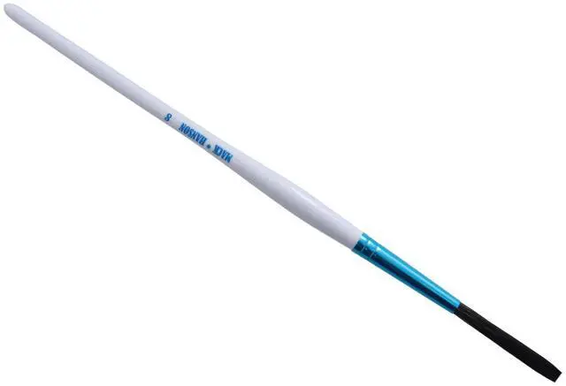 Alt view image 2 of 3 - Andrew Mack Tilly Quill Series Synthetic Hair Pinstriping Paint Brush Hanson Mack Size 8