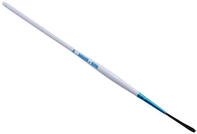 Alt view image 2 of 3 - Andrew Mack Tilly Quill Series Synthetic Hair Pinstriping Paint Brush Hanson Mack Size 0