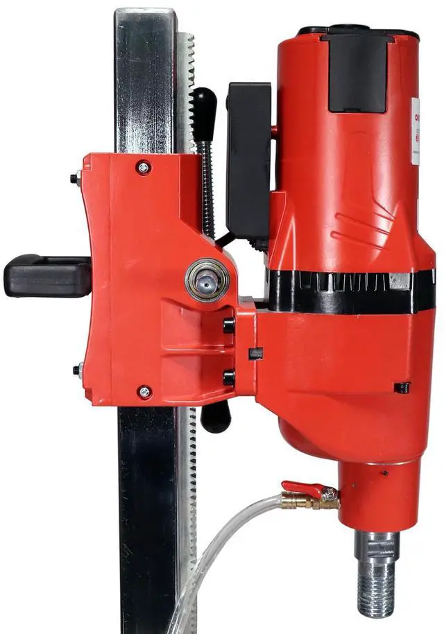Alt view image 4 of 7 - Cayken 3700W 510RPM 7in. 180 Diamond Wet Core Drill Rig with Vertical Stand