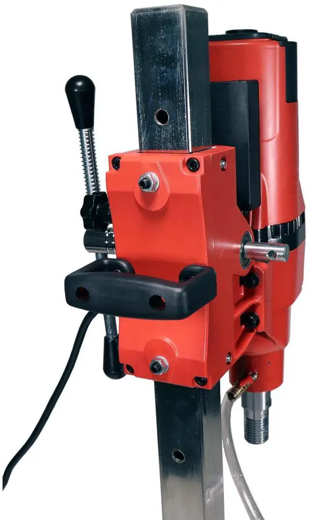 Alt view image 7 of 7 - Cayken 3700W 510RPM 7in. 180 Diamond Wet Core Drill Rig with Vertical Stand