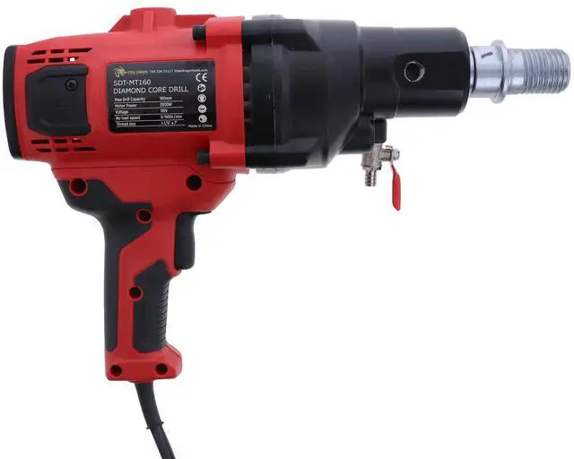 Alt view image 4 of 7 - Steel Dragon Tools® MT160 Hand Held Diamond Core Drill Rig for Wet Drilling