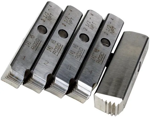 Alt view image 2 of 2 - RIDGID® 38120 Pipe Dies for 141 Geared Pipe Threaders 2-1/2" - 4" NPT