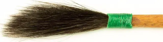 Alt view image 6 of 7 - Set of 3 Size 00-1 Sword Striper Series 20 Pinstriping Touch Up Body Shop Squirrel Hair Paint Brushes