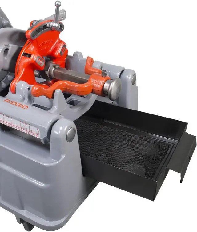 Alt view image 6 of 7 - RIDGID® 535 V3 Pipe Threading Machine with (2) 811A Die Heads and High Speed Steel 47765 47770 Dies