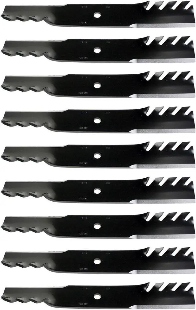 Main image of 2 Pack - USA Mower Blades Commercial Tooth Mulching High-Lift fits Bobcat 32061, , , & Snapper