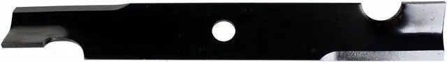Alt view image 2 of 7 - USA Mower Blades U15180BP (6) High-Lift Replacement Blades for 103-6387 103-6387-S 103-6402-S Length 18 in. Width 2-1/2 in. Thickness .250 in. Center Hole 15/16 in. 52 in. Deck