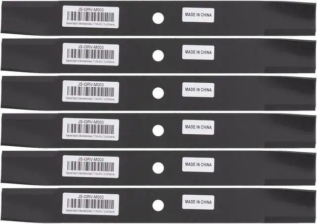 Main image of 6 Blades for Gravely® 038883 042124 088166 08816600 42124 88166 Lesco® 050534 36" Deck