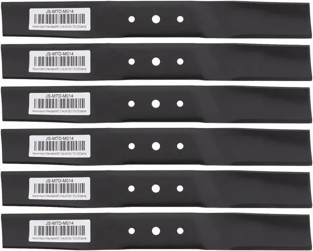 Main image of Erie Outdoor Power Equipment (6) Straight Low-Lift Blade fits Ferris® 1520843 5020843 32-inch 48-inch Deck