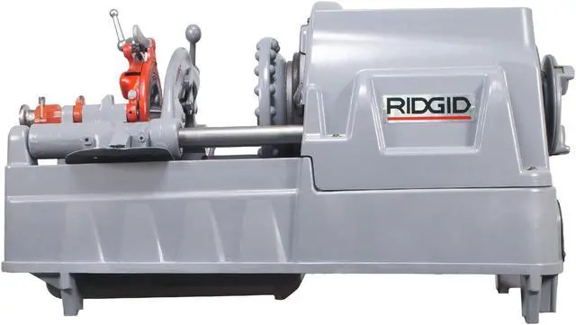 Alt view image 5 of 7 - RIDGID® 535 V3 Pipe Threading Machine with (2) 811A Die Heads and High Speed Steel 47765 47770 Dies