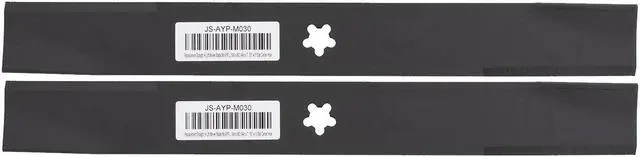 Main image of 2 Mower Blades for AYP® 532134148 532193957 134148 138497 532138497 532127842 131322 139774 38" Deck