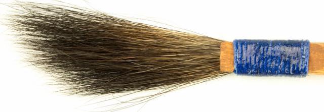 Alt view image 3 of 3 - The Original Mack Sword Striping Size 0000 Series 10 Blue Squirrel Hair Pinstriping Brush 3/16" THIN Hair Head Width