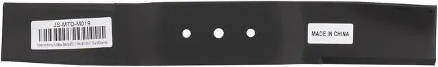 Alt view image 2 of 7 - 3 Mower Blades for MTD® 742-0171 742-0171B 942-0171 942-0171B 190-993-000 195-958-000 196-993-000 19958S 19993C 19993S