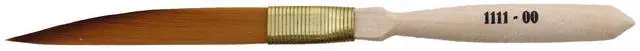 Alt view image 3 of 3 - Andrew Mack Long Stryper Series 1111 Pinstriping Brush Size 00