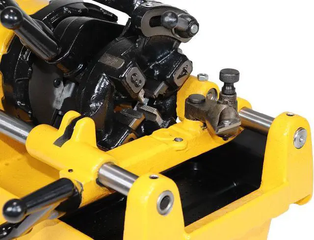 Alt view image 6 of 7 - Steel Dragon Tools® 7991 1/2"- 1" Power Pipe Threader Threading Machine and Self Oiling Die Head