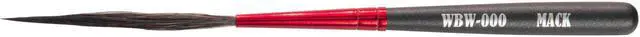 Main image of Andrew Mack Wizard Black Widow Scroll Striper Brush Series WBW Size 000