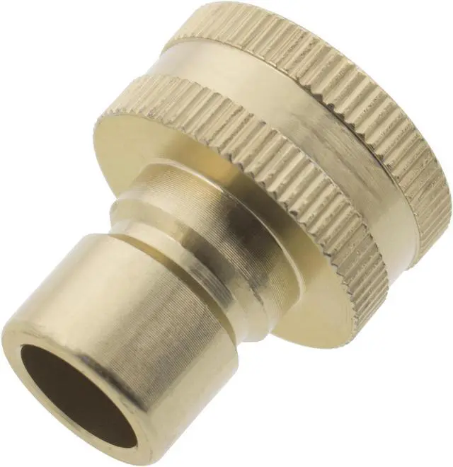 Alt view image 2 of 7 - 50 Erie Tools Garden Hose Pressure Washer Quick Connector Kit with Male Female Connections and Nylon Grip