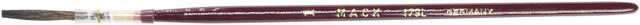 Main image of Andrew Mack Brown Kazan Squirrel Hair Lettering Quill Series 179L Size 1