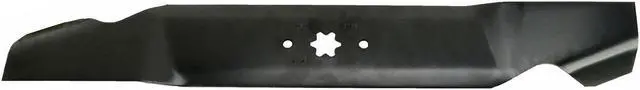 Alt view image 2 of 7 - 8 USA Mower Blades® MTD616SBP High Lift for MTD 490-110-M115 742-04087 742-04087-0637 742-04126 942-0616 Length 21-3/16 in. Width 2-3/4 in. Thickness .150 in. Center Hole 6 Point Star 42 in. Deck