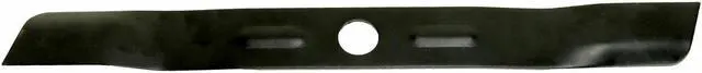 Alt view image 3 of 7 - 9 USA Mower Blades BD18BP Low Lift Mulching Blade Replaces Black & Decker 90548199 Length 17 1/2 in. Width 1-3/4 in. Thickness .150 in. Center Hole 1 in.