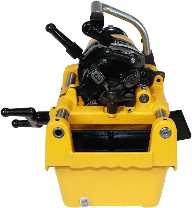 Alt view image 4 of 7 - Steel Dragon Tools® 7991 1/2"- 1" Power Pipe Threader Threading Machine and Self Oiling Die Head