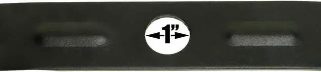 Alt view image 6 of 7 - 9 USA Mower Blades BD18BP Low Lift Mulching Blade Replaces Black & Decker 90548199 Length 17 1/2 in. Width 1-3/4 in. Thickness .150 in. Center Hole 1 in.