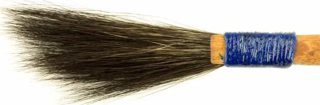 Alt view image 6 of 7 - (6) Andrew Mack Brush Sword Striping Series 10 Sizes 000-3 Pinstriping Brushes