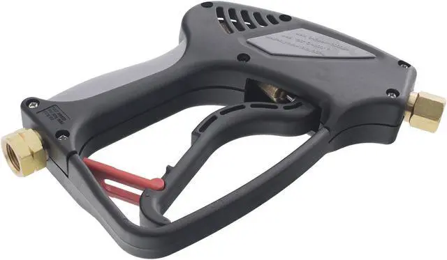 Alt view image 7 of 7 - Erie Tools 5000 PSI Replacement Pressure Washer Gun with Trigger Lock and Easy Grip for Hi Temp Applications 3/8in. Inlet 1/4in. Female Outlet 10.5 GPM