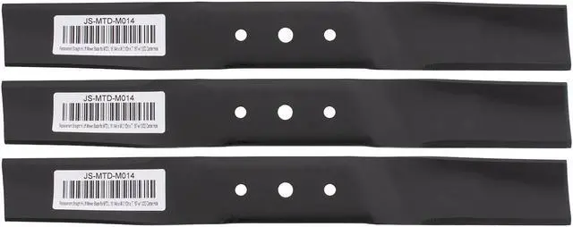 Main image of Erie Outdoor Power Equipment (3) Straight Low-Lift Blade fits Ferris® 1520843 5020843 32-inch 48-inch Deck