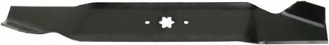 Alt view image 3 of 7 - 8 USA Mower Blades® MTD616SBP High Lift for MTD 490-110-M115 742-04087 742-04087-0637 742-04126 942-0616 Length 21-3/16 in. Width 2-3/4 in. Thickness .150 in. Center Hole 6 Point Star 42 in. Deck